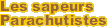 Les sapeurs parachutistes